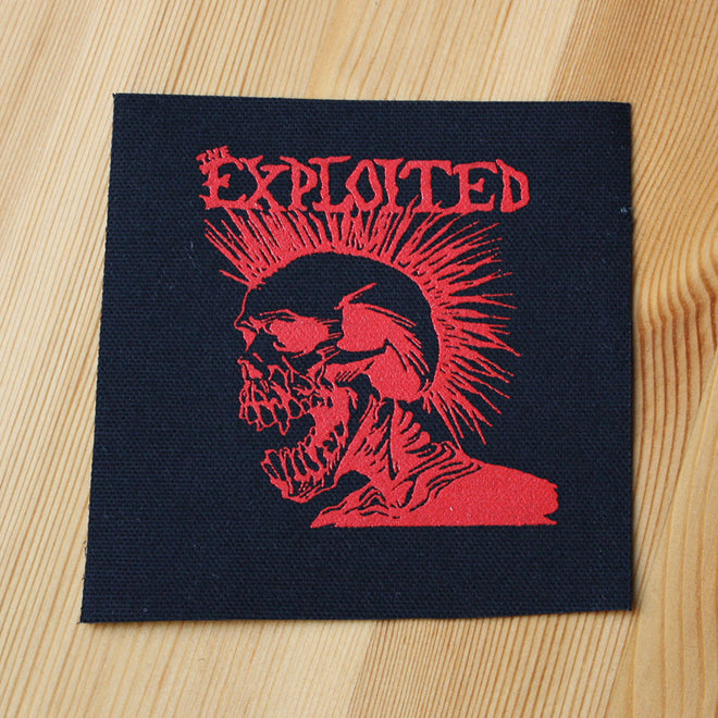 The Exploited - Let's Start a War (Red) (Printed Patch)