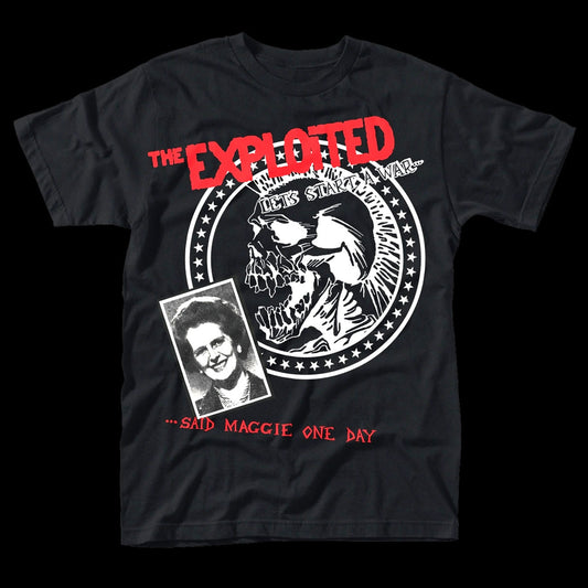 The Exploited - Let's Start a War (Said Maggie One Day) (T-Shirt)
