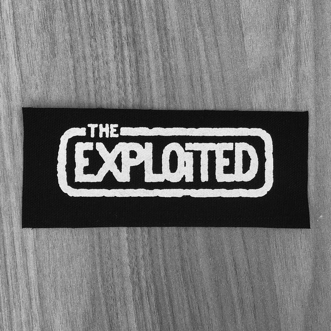 The Exploited - White Logo (Printed Patch)