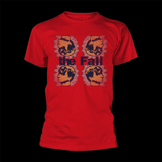 The Fall - Four Head (Red) (T-Shirt)