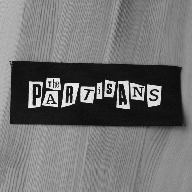 The Partisans - White Logo (Printed Patch)