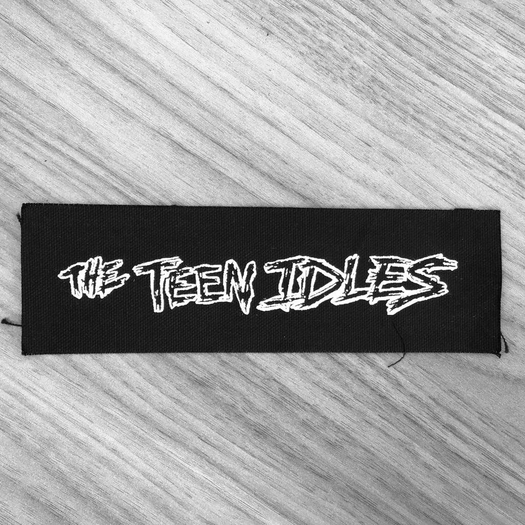 The Teen Idles - White Logo (Printed Patch)