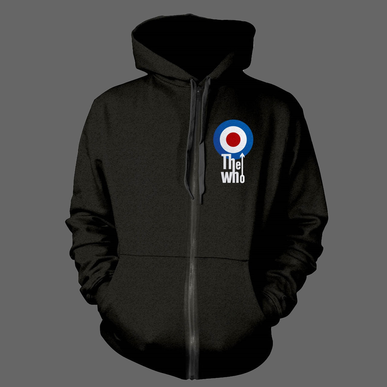 The Who - Logo (Full Zip Hoodie)