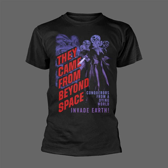 They Came from Beyond Space (1967) (Black) (T-Shirt)