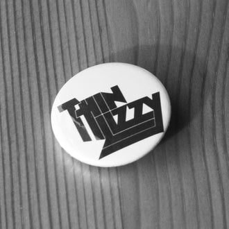 Thin Lizzy - Black Logo (Badge)
