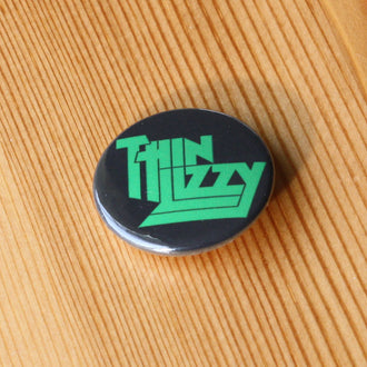Thin Lizzy - Green Logo (Badge)
