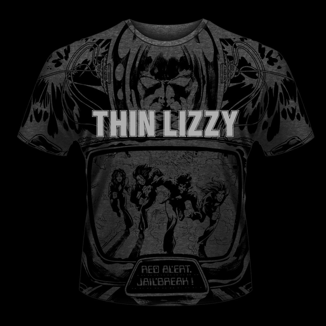 Thin Lizzy - Jailbreak (All Over Print) (T-Shirt)