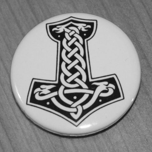 Thor's Hammer Symbol (Black) (Badge)