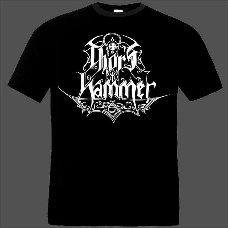 Thor's Hammer - White Logo (T-Shirt)