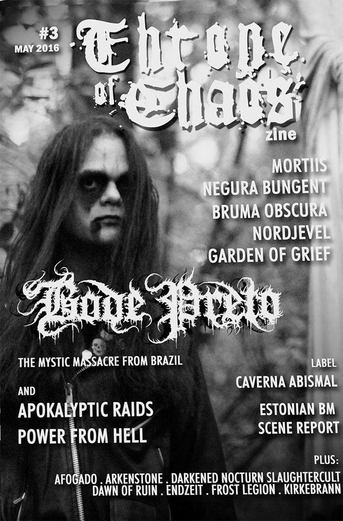 Throne of Chaos - Issue 3 (Zine)