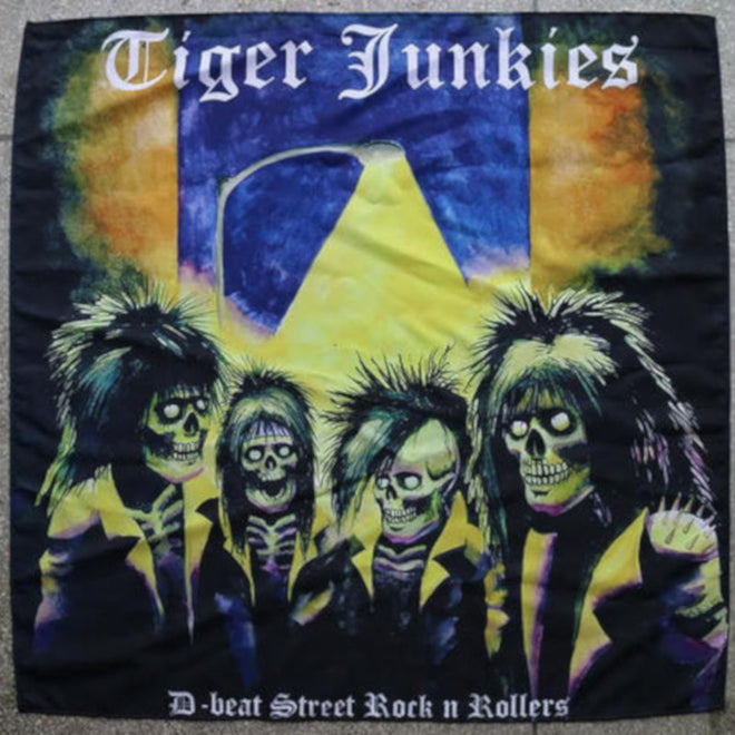 Tiger Junkies - D-Beat Street Rock n Rollers (Textile Poster)