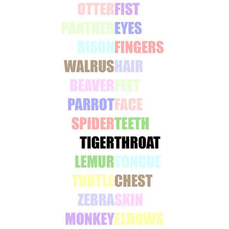 Tiger Throat - Tiger Throat (CD-R)