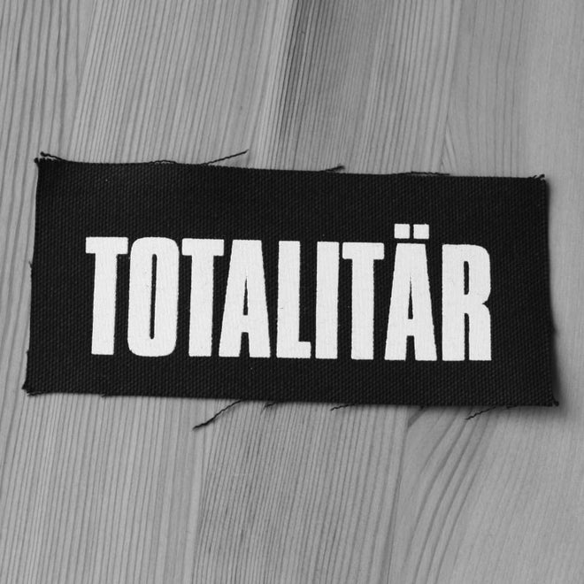 Totalitar - White Logo (Printed Patch)