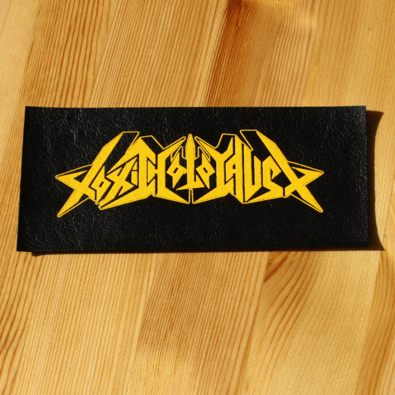Toxic Holocaust - Yellow Logo (Leather) (Printed Patch)