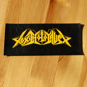 Toxic Holocaust - Yellow Logo (Leather) (Printed Patch)