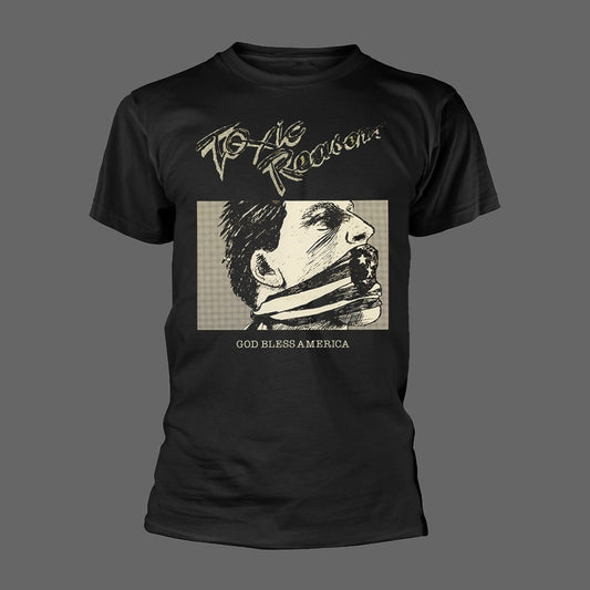 Toxic Reasons - God Bless America (Black) (T-Shirt)