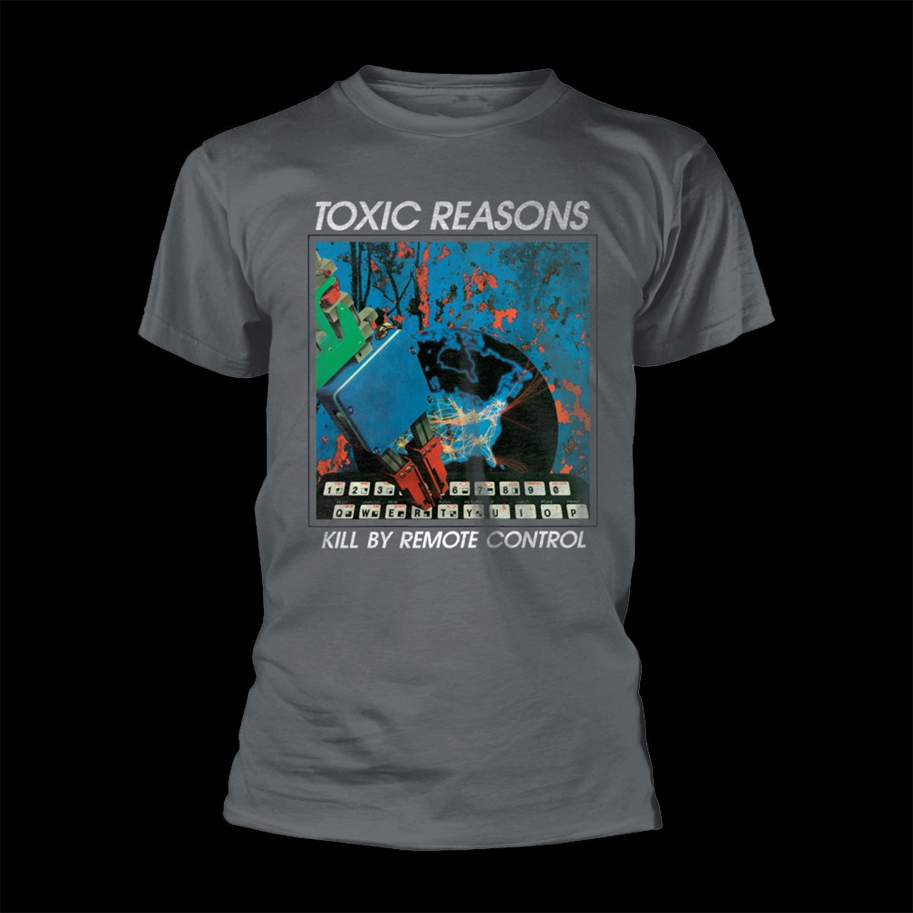 Toxic Reasons - Kill by Remote Control (Grey) (T-Shirt)