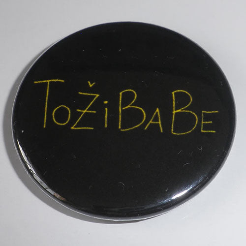 Tozibabe - Yellow Logo (Badge)