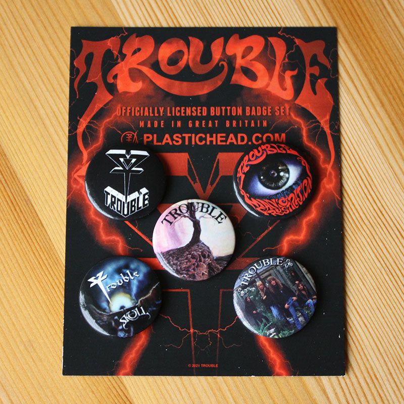 Trouble - Albums (Badge Pack)