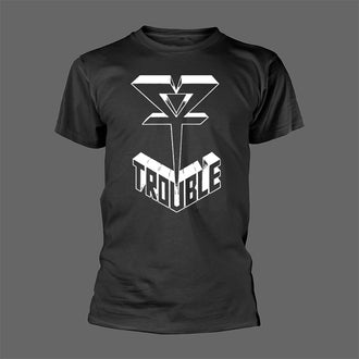 Trouble - White Logo (T-Shirt)