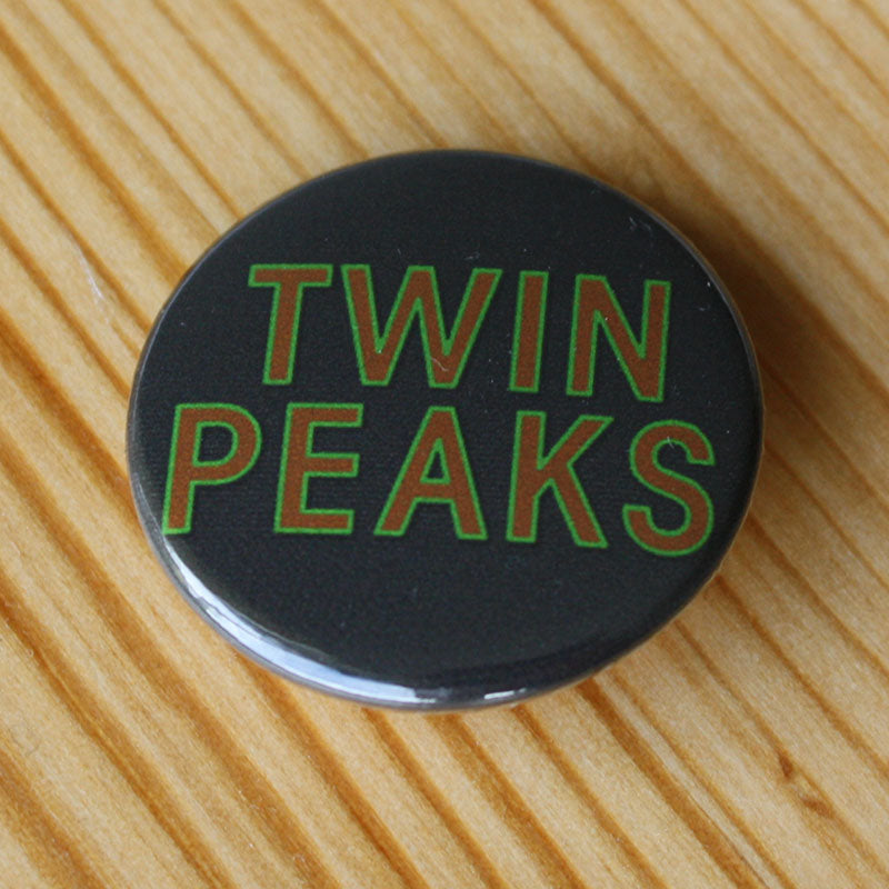 Twin Peaks (Black) (Badge)
