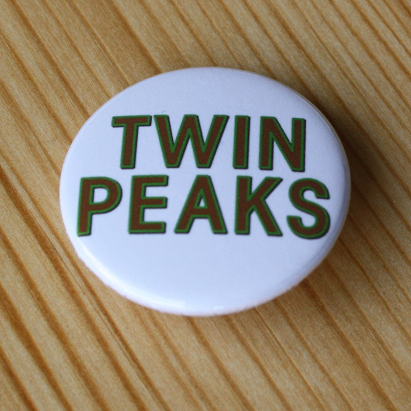 Twin Peaks (White) (Badge)