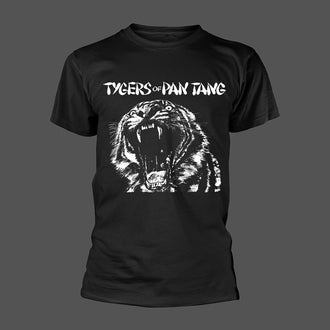 Tygers of Pan Tang - Wild Cat (Black & White) (T-Shirt)