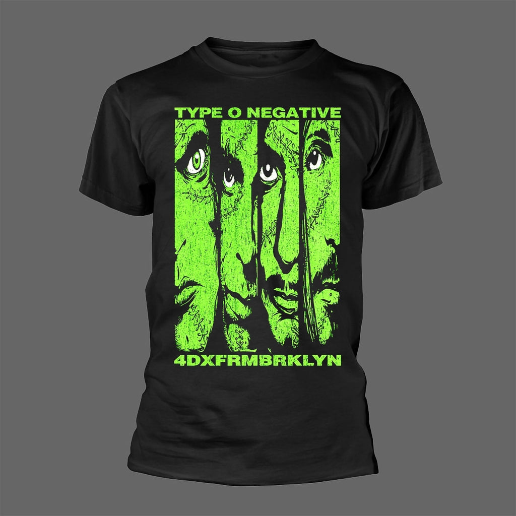 Type O Negative Warped Faces  TYPE O NEGATIVE All T-Shirts