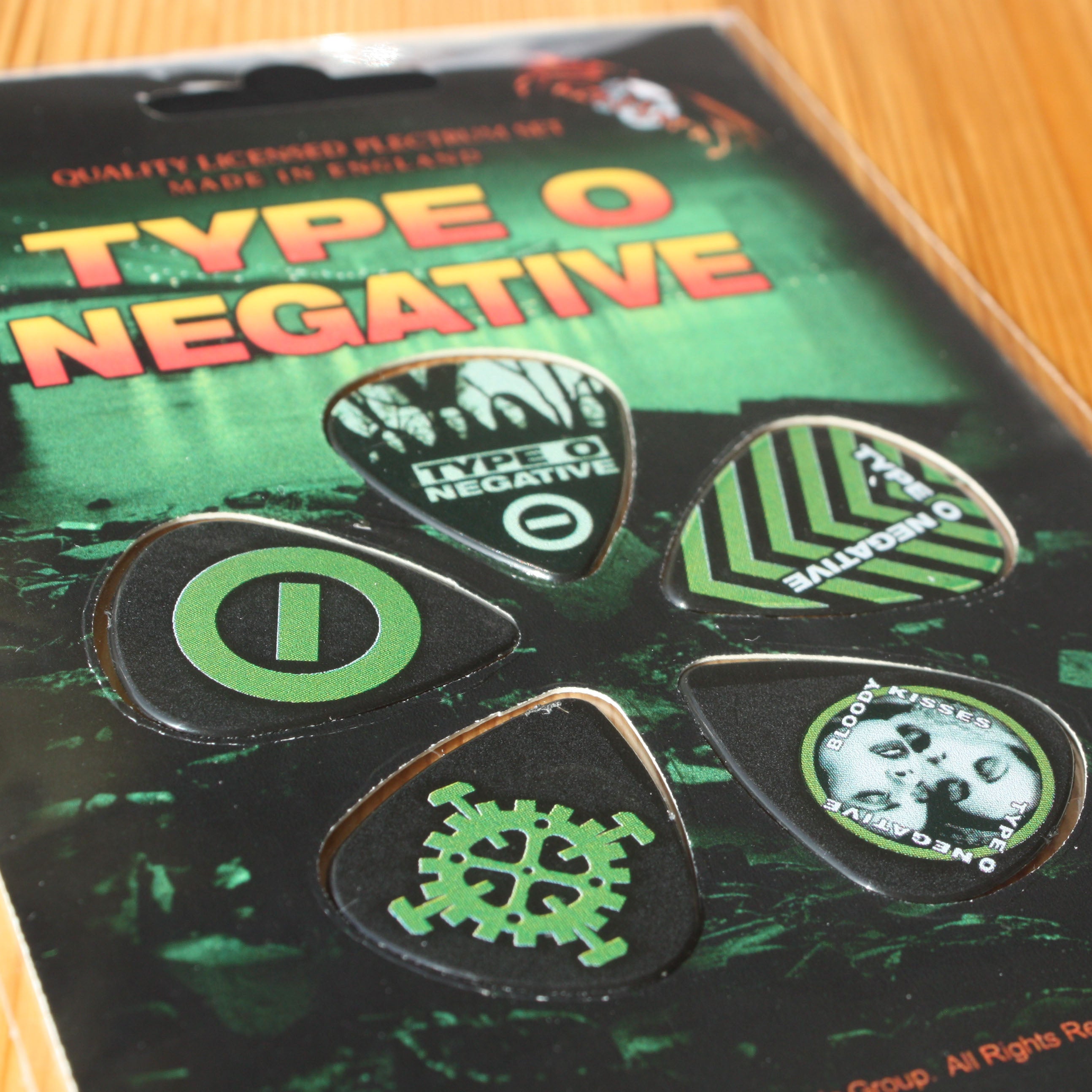 Type O Negative - Logo (Plectrum Pack)