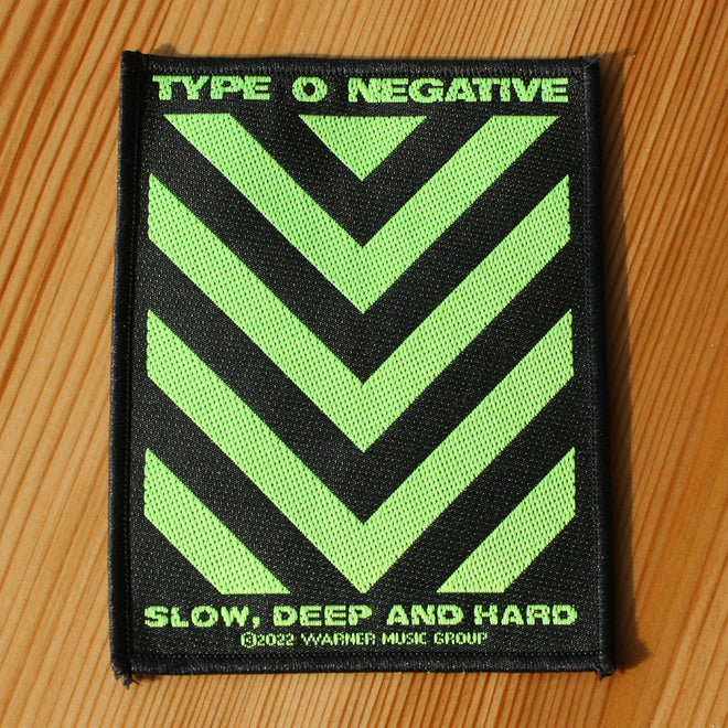 Type O Negative - Slow, Deep and Hard (Woven Patch)