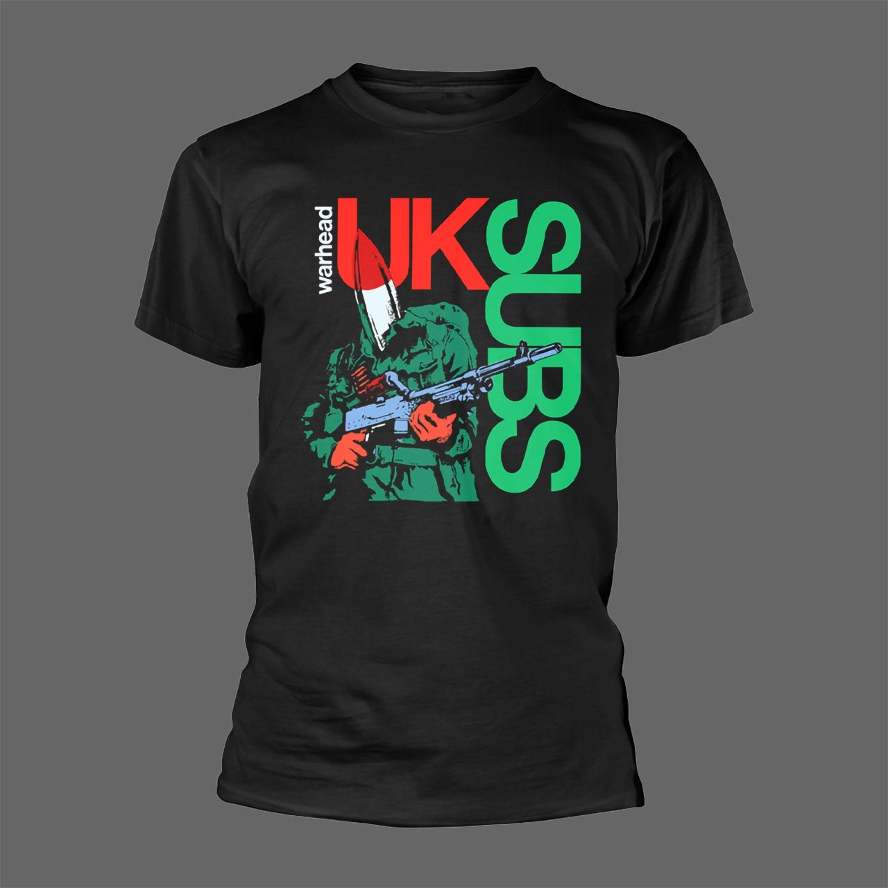 U.K. Subs - Warhead (Black) (T-Shirt)