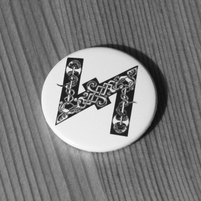 Ulver - Wolfsangel (Black) (Badge)