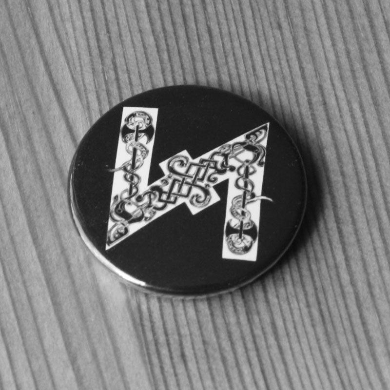 Ulver - Wolfsangel (White) (Badge)