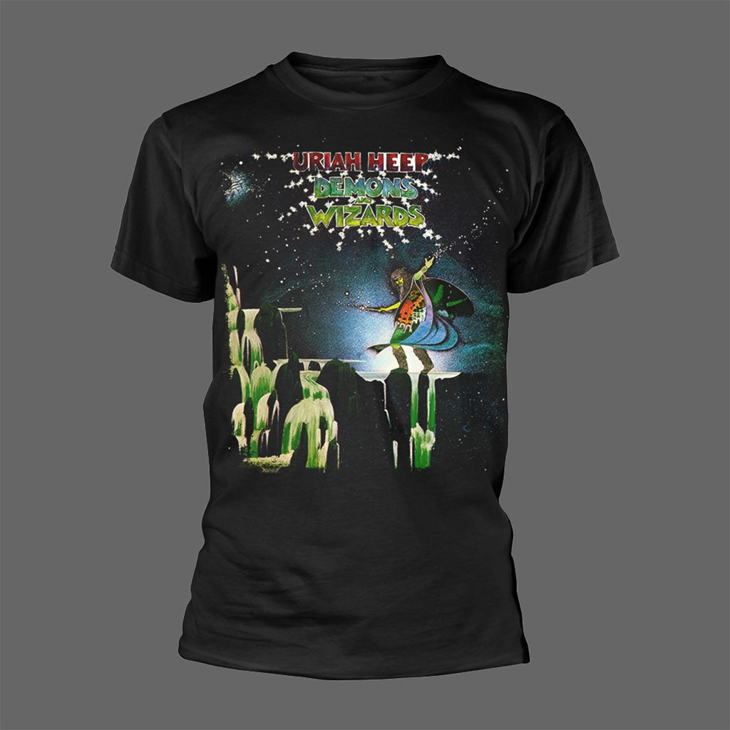 Uriah Heep - Demons and Wizards (Black) (T-Shirt)