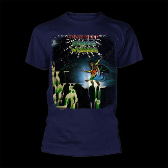 Uriah Heep - Demons and Wizards (Navy) (T-Shirt)