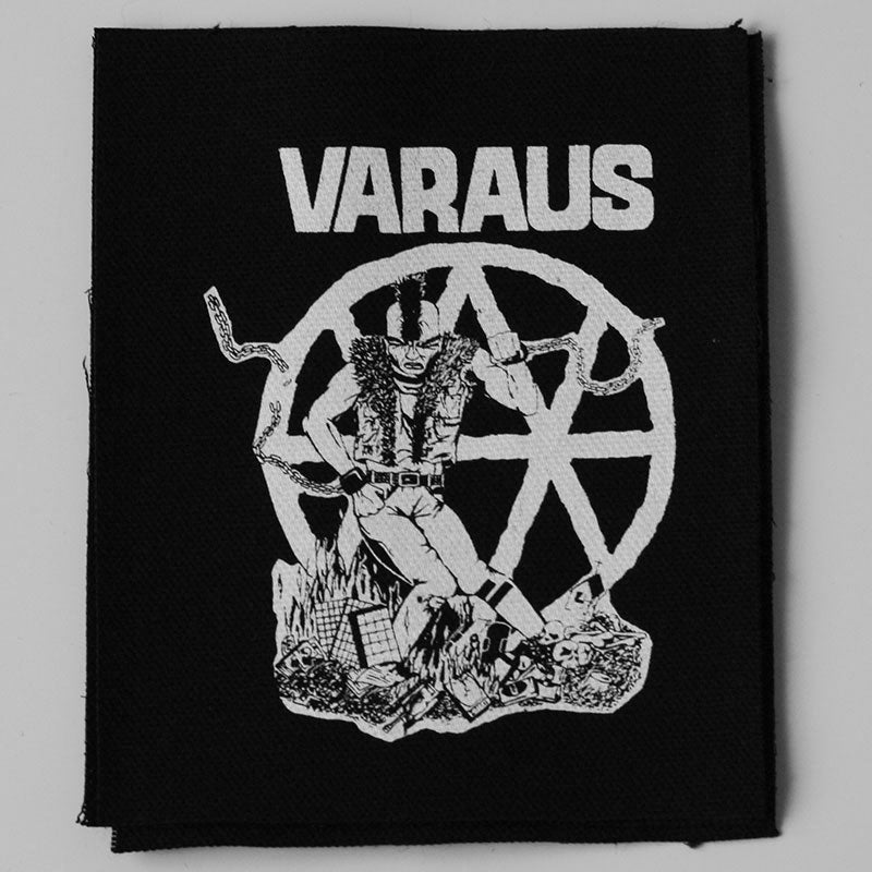 Varaus - White Logo (Printed Patch)
