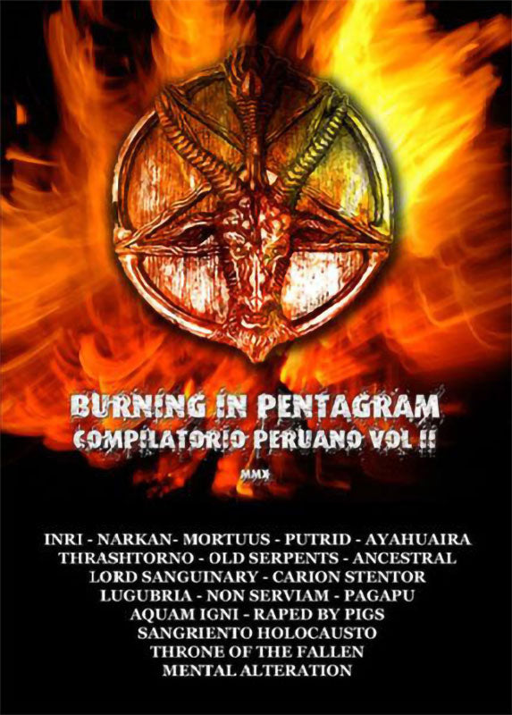 Various - Burning in Pentagram: Compilatorio Peruano Vol II (CD)