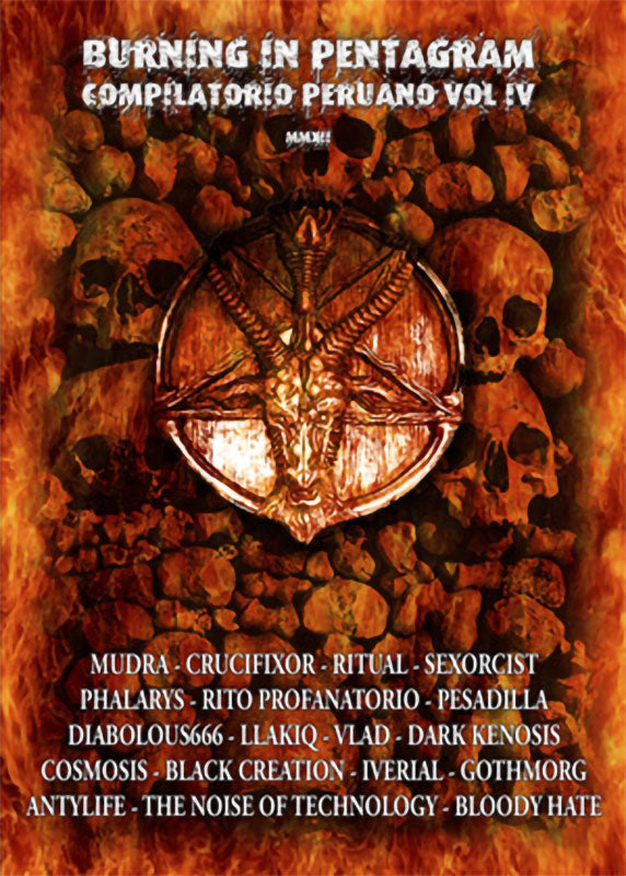 Various - Burning in Pentagram: Compilatorio Peruano Vol IV (CD)