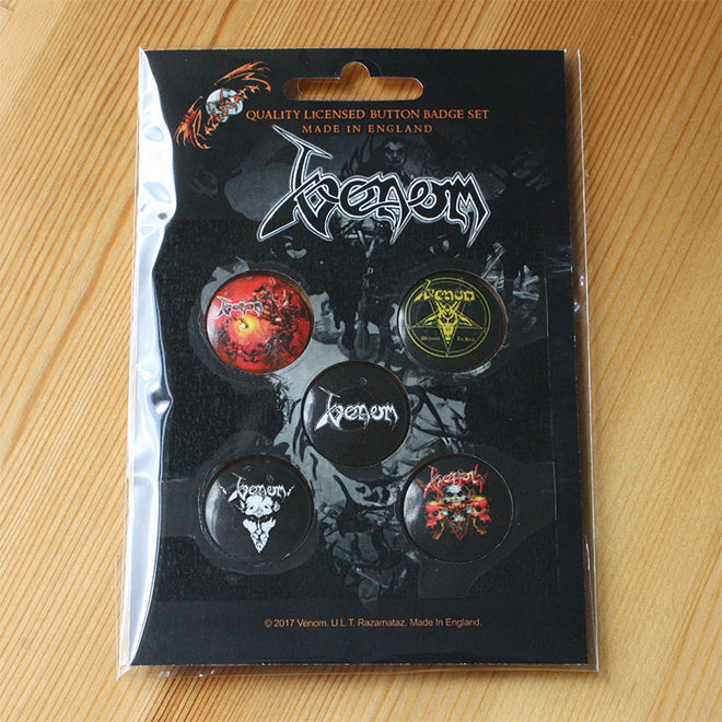 Venom - Black Metal (Badge Pack)