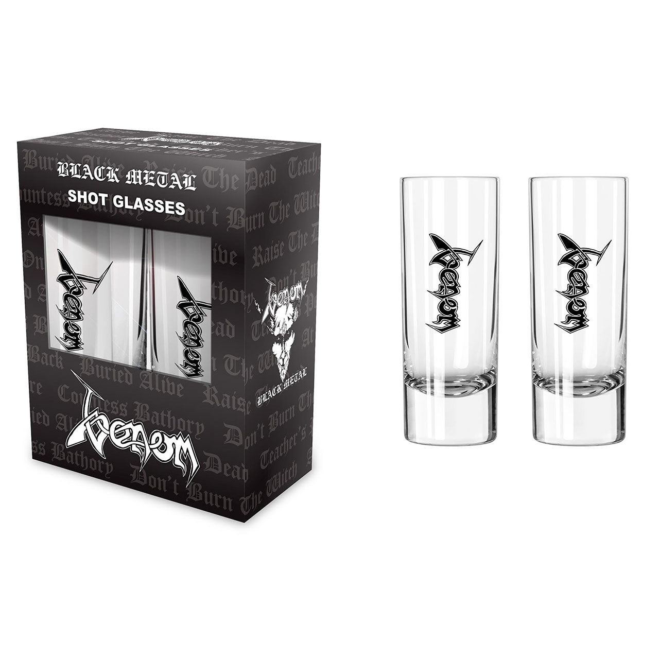 Venom - Black Metal (Shot Glass Set)