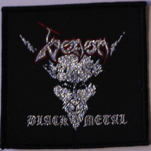 Venom - Black Metal (Silver) (Woven Patch)