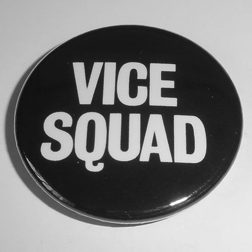 Vice Squad - White Logo (Badge)