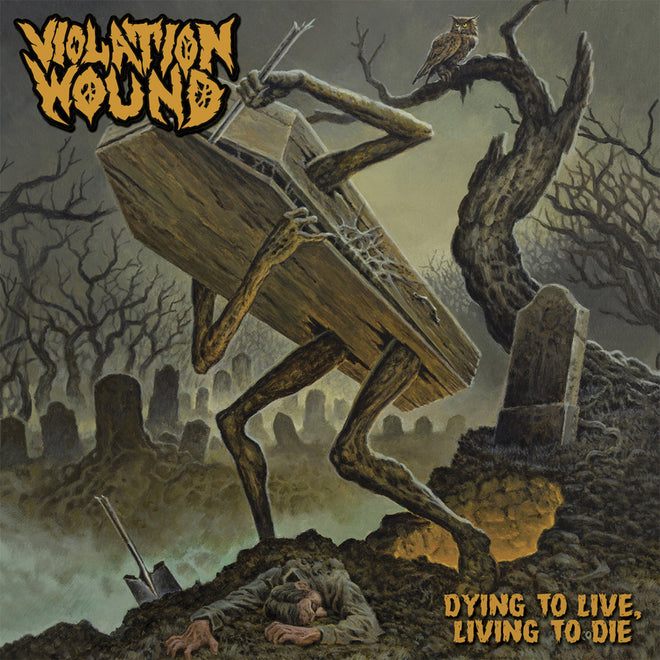 Violation Wound - Dying to Live, Living to Die (LP)