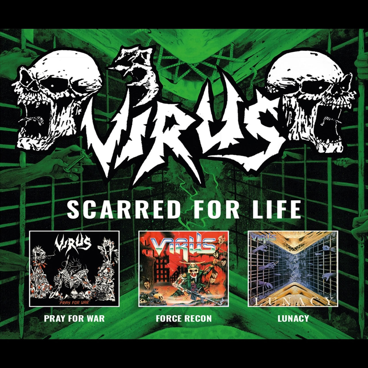 Virus - Scarred for Life (3CD)