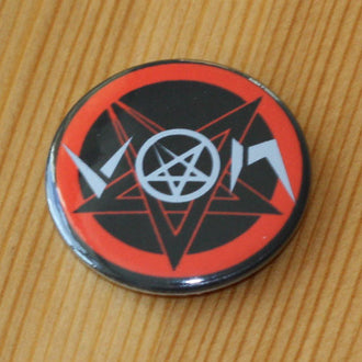 Von - Silver Logo Red Pentagram (Badge)