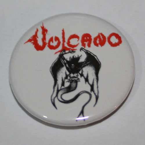Vulcano - Red Logo / Demon (Badge)