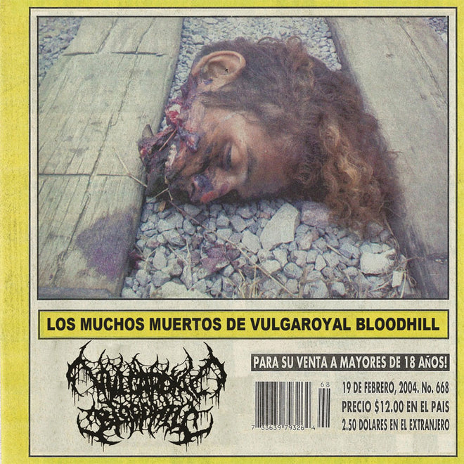 Vulgaroyal Bloodhill - Los Muchos Muertos de Vulgaroyal Bloodhill (CD)