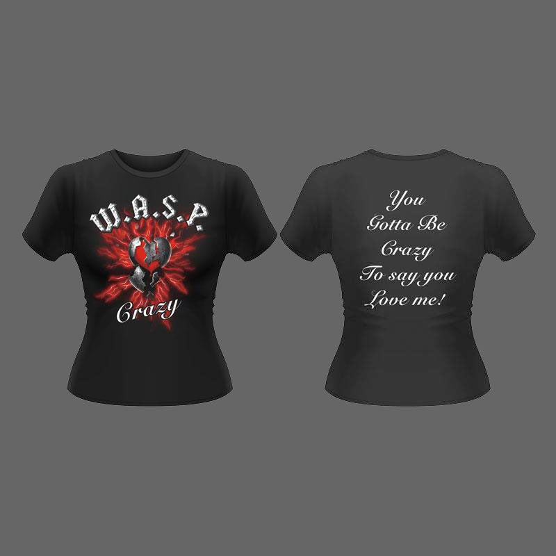 W.A.S.P. - Crazy (Women's T-Shirt)