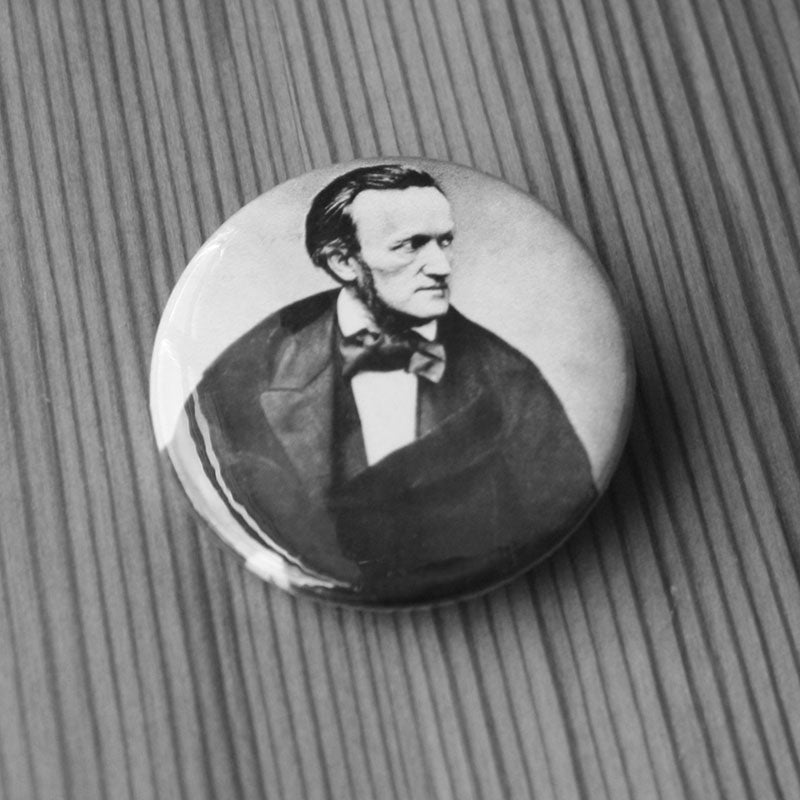 Wagner - 1861 Portrait (Badge)