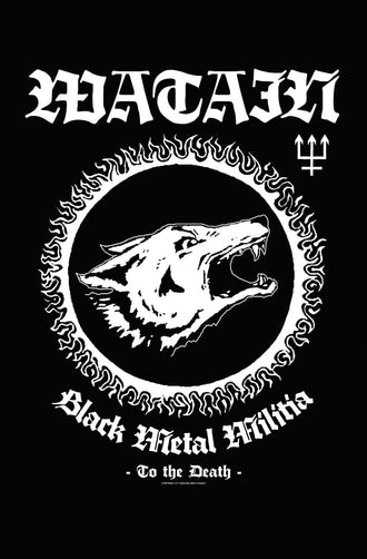 Watain - Black Metal Militia (Textile Poster)
